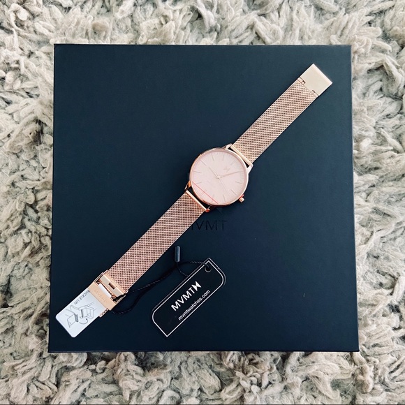 MVMT Accessories - MVMT • Rose Gold Boulevard Hermosa Watch Set